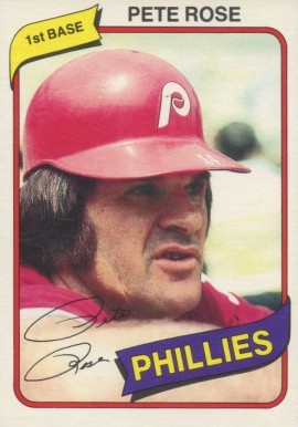 1980 O-Pee-Chee Pete Rose #282 Baseball Card