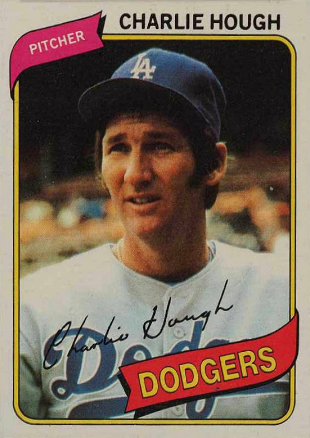 1980 Topps Charlie Hough #644 Baseball Card