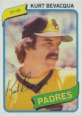 1980 Topps Kurt Bevacqua #584 Baseball Card