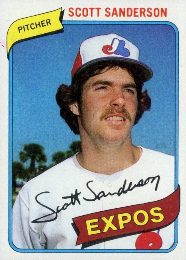 1980 Topps Scott Sanderson #578 Baseball Card