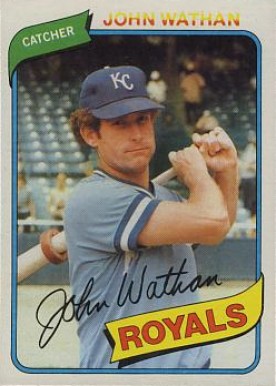 1980 Topps John Wathan #547 Baseball Card