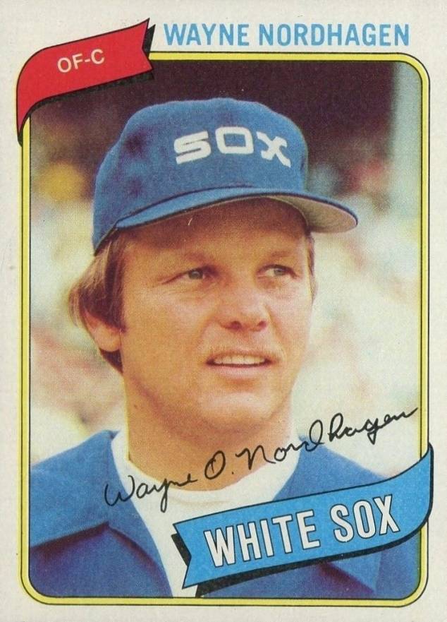 1980 Topps Wayne Nordhagen #487 Baseball Card
