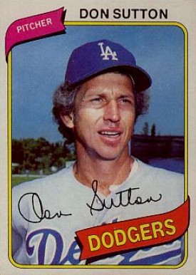 1980 Topps Don Sutton #440 Baseball Card