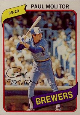 1980 Topps Paul Molitor #406 Baseball - VCP Price Guide