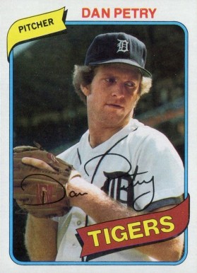 1980 Topps Dan Petry #373 Baseball Card