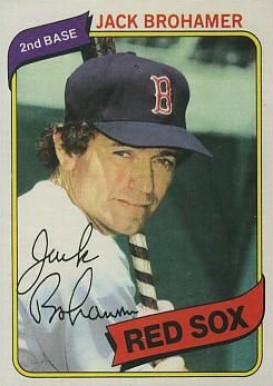 1980 Topps Jack Brohamer #349 Baseball Card