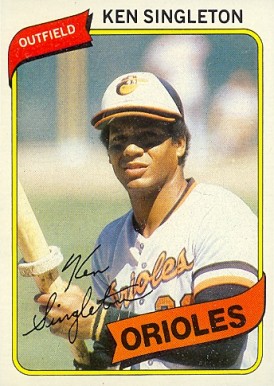 1980 Topps Ken Singleton #340 Baseball Card