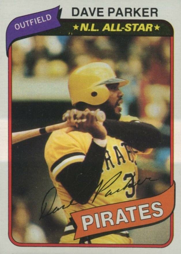 1980 Topps Dave Parker #310 Baseball Card