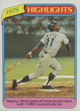 1980 Topps 1979 Highlights #3 Baseball Card