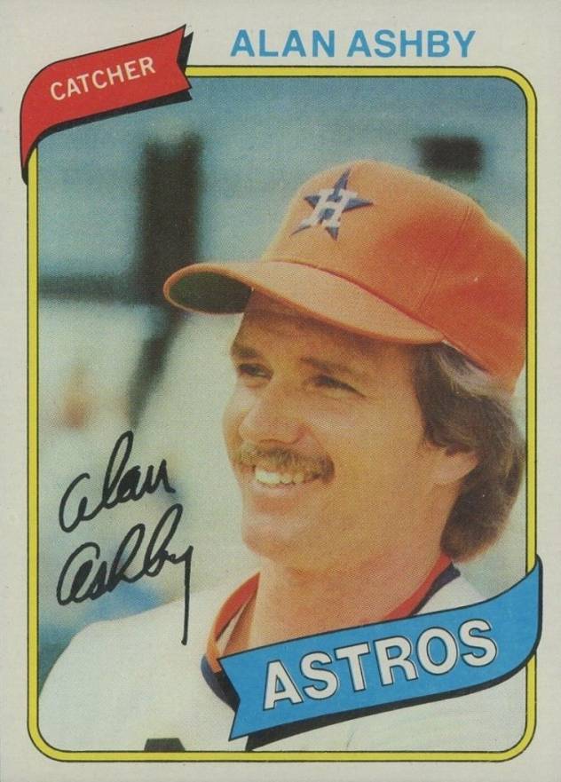 1980 Topps Alan Ashby #187 Baseball Card