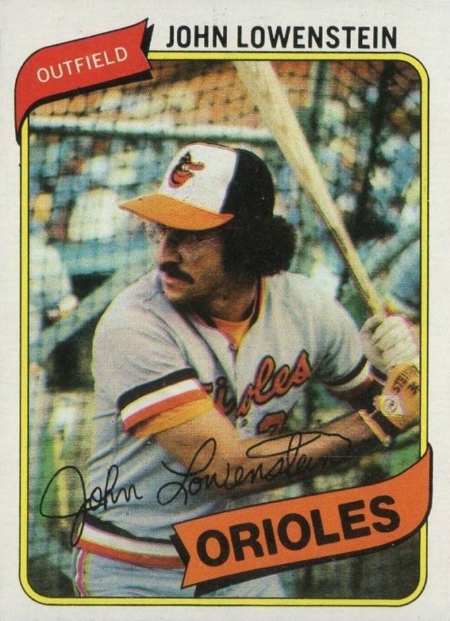 1980 Topps John Lowenstein #287 Baseball Card
