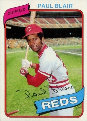 1980 Topps Paul Blair #281 Baseball Card