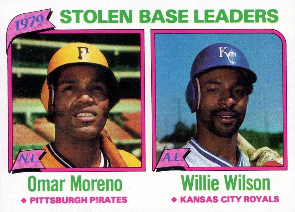 1980 Topps Stolen Base Leaders #204 Baseball Card