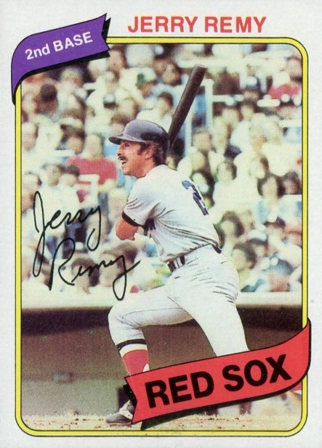 1980 Topps Jerry Remy #155 Baseball Card