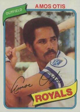 1980 Topps Amos Otis #130 Baseball Card