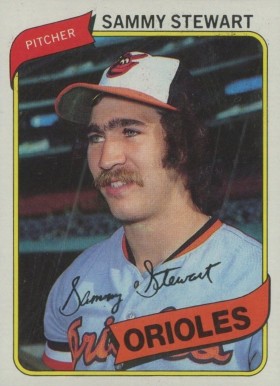 1980 Topps Sammy Stewart #119 Baseball Card