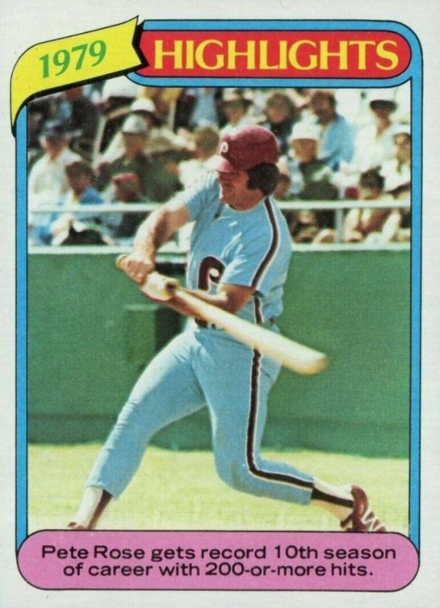 1980 Topps 1979 Highlights #4 Baseball Card