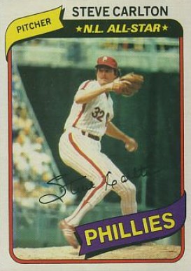 1980 Topps Steve Carlton #210 Baseball Card