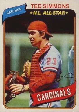 1980 Topps Ted Simmons #85 Baseball Card