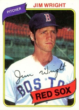 1980 Topps Jim Wright #524 Baseball Card