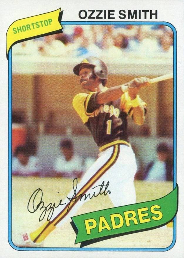 1980 Topps Ozzie Smith #393 Baseball Card