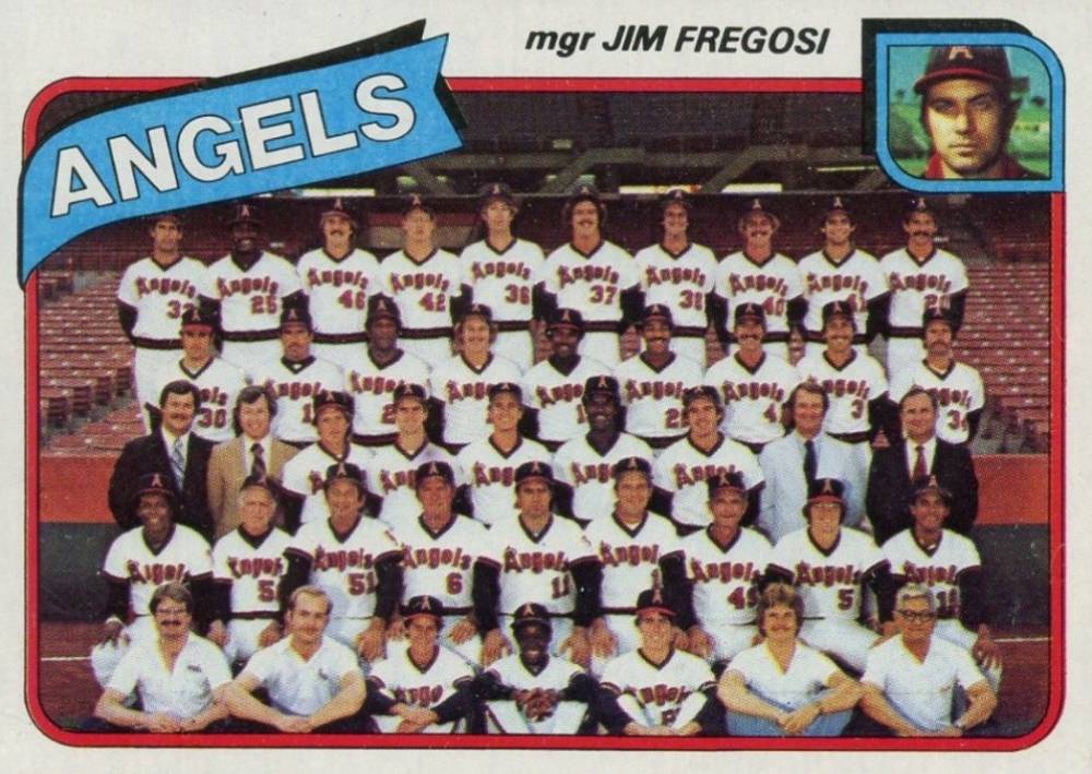 1980 Topps Angels Team #214 Baseball Card