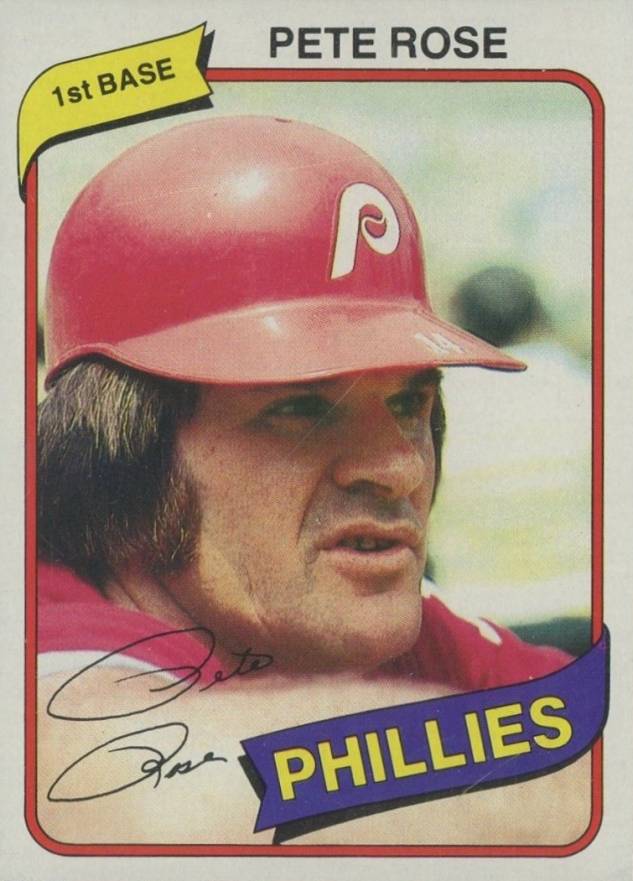 1980 Topps Pete Rose #540 Baseball Card