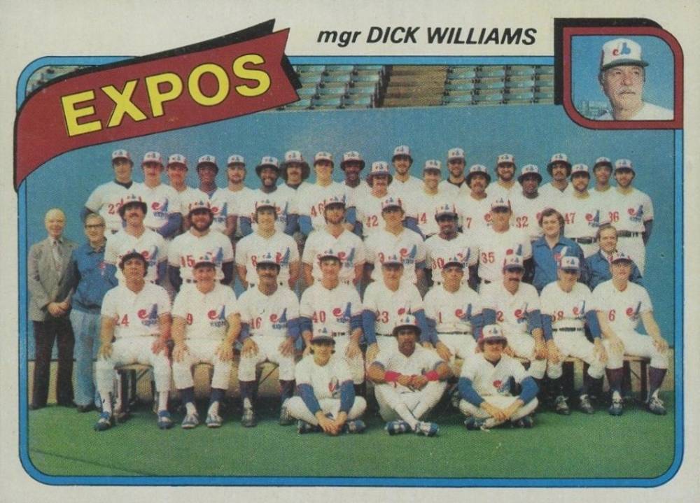 1980 Topps Expos Team #479 Baseball Card