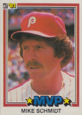 1981 Donruss Mike Schmidt #590 Baseball Card