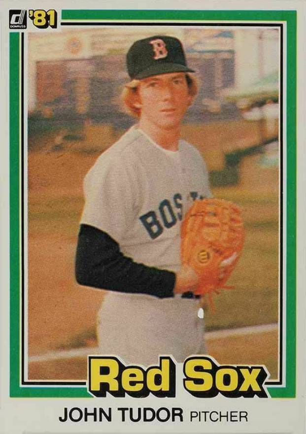 1981 Donruss John Tudor #457 Baseball Card