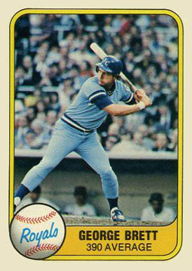 1981 Fleer George Brett #655 Baseball Card
