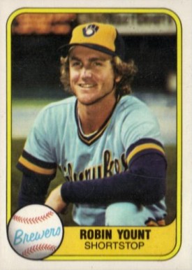 1981 Fleer Robin Yount #511 Baseball Card