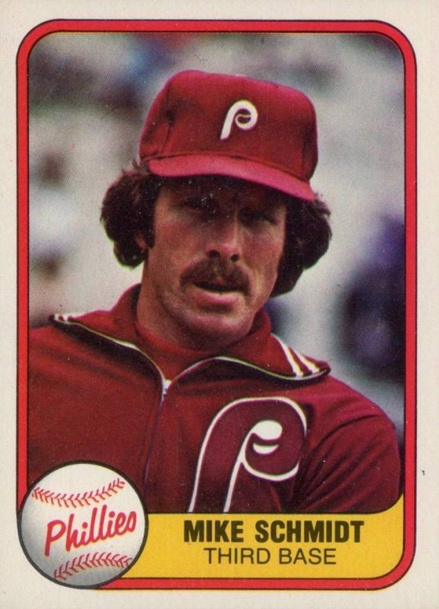 1981 Fleer Mike Schmidt #5p Baseball Card