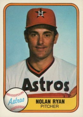 1981 Fleer Nolan Ryan #57 Baseball Card