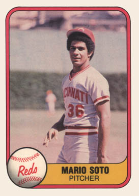 1981 Fleer Mario Soto #214 Baseball Card