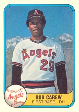 1981 Fleer Rod Carew #268 Baseball Card