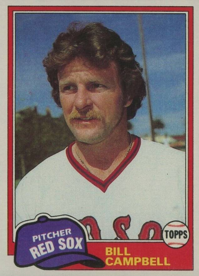 1981 Topps Bill Campbell #396 Baseball Card