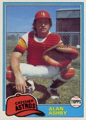 1981 Topps Alan Ashby #696 Baseball Card