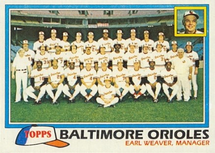 1981 Topps Baltimore Orioles #661 Baseball Card