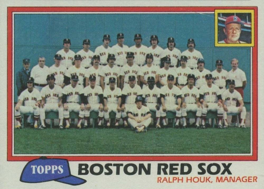 1981 Topps Boston Red Sox #662 Baseball Card