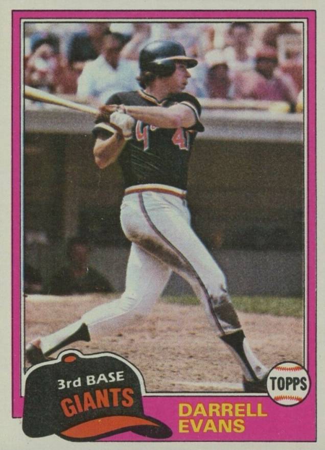 1981 Topps Darrell Evans #648 Baseball Card