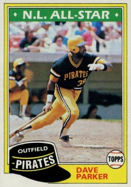 1981 Topps Dave Parker #640 Baseball Card