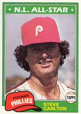 1981 Topps Steve Carlton #630 Baseball Card