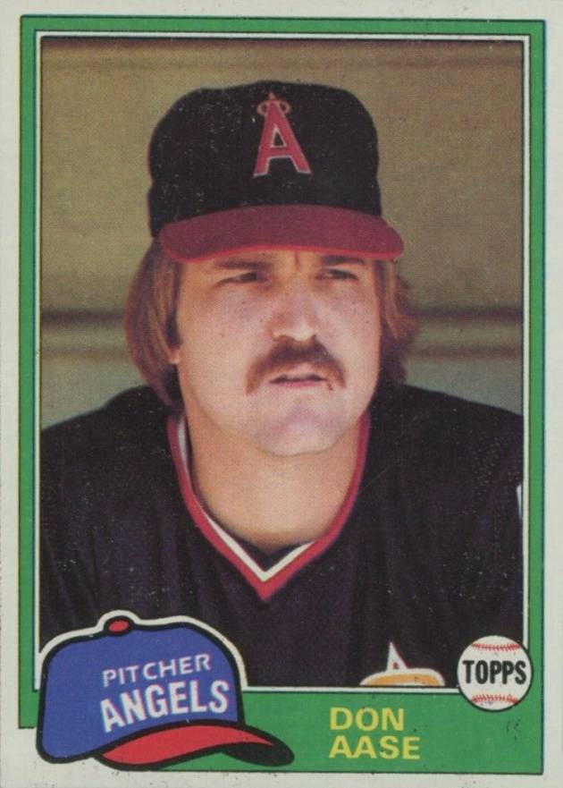 1981 Topps Don Aase #601 Baseball Card