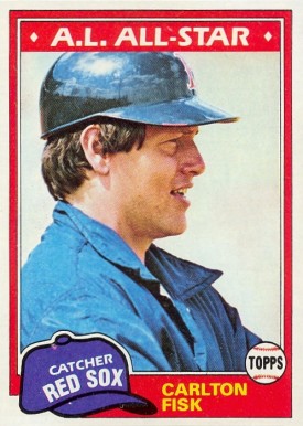 1981 Topps Carlton Fisk #480 Baseball Card