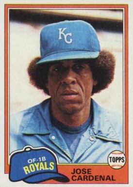 1981 Topps Jose Cardenal #473 Baseball Card
