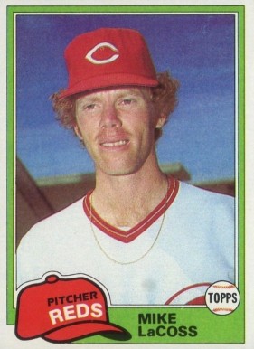1981 Topps Mike LaCoss #474 Baseball Card