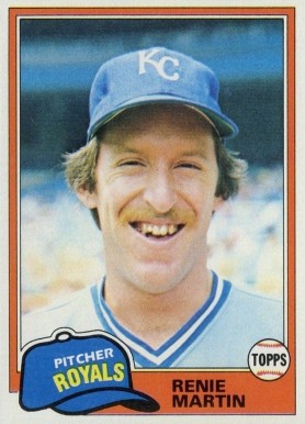 1981 Topps Renie Martin #452 Baseball Card