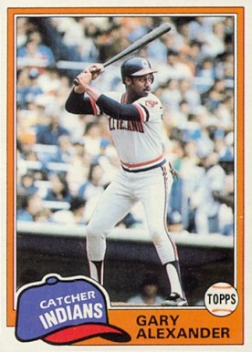 1981 Topps Gary Alexander #416 Baseball Card