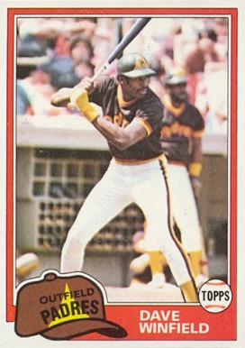 1981 Topps Dave Winfield #370 Baseball Card